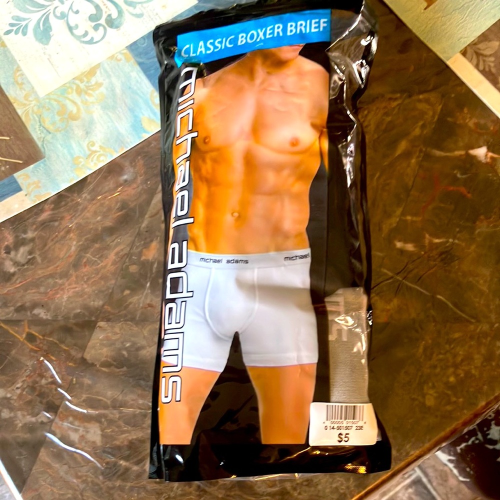 2XL boxer briefs (2) Black & Gray